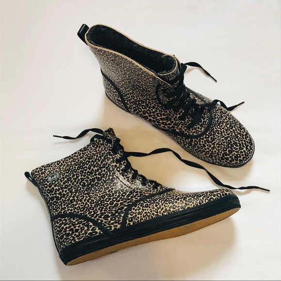 Keds Shoes - NEW Keds Leopard Print Puddle Jumpers